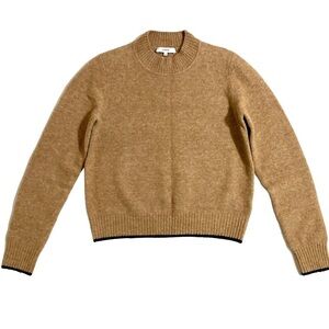Vince Alpaca Wool Blend Tan Women's Sweater